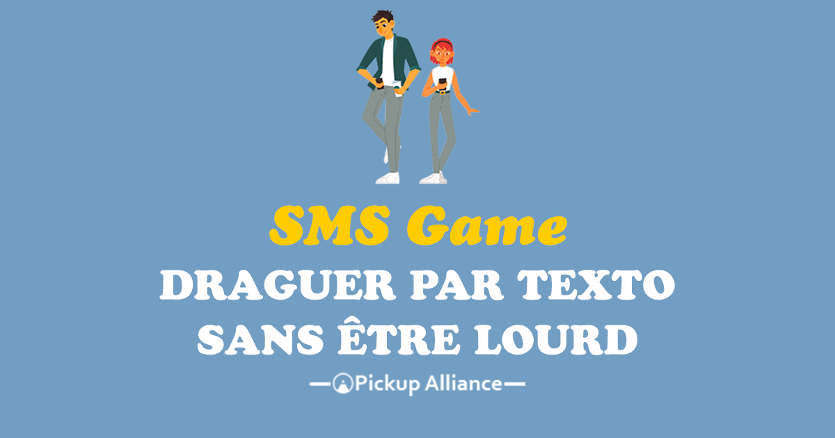 draguer par sms sans être lourd